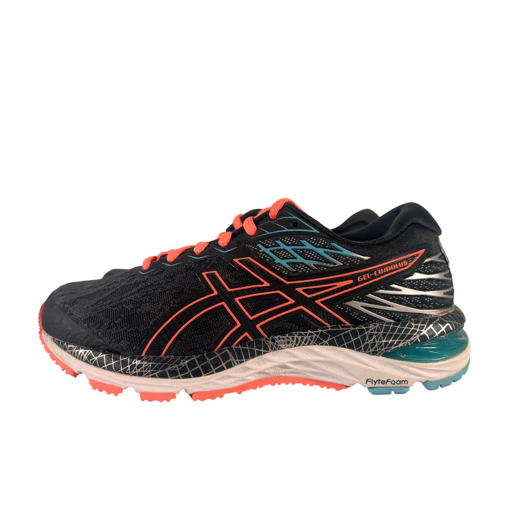 Asics Gel-Cumulus 21 LS Womens Shoes Size 5,‎ Color: Graphite Grey/Sun Coral